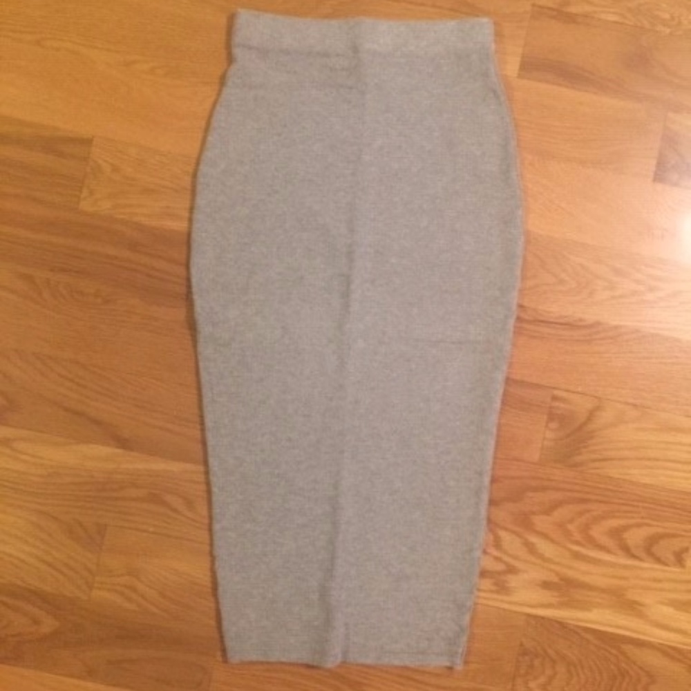 Grey Hera Collection Grey Bodycon Skirt - Picture 3 of 5